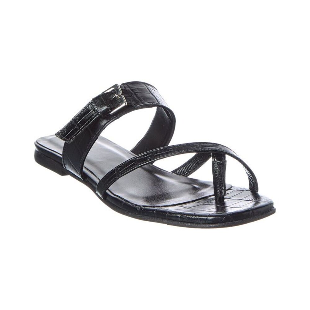 M By Bruno Magli Noela Leather Sandal, Black